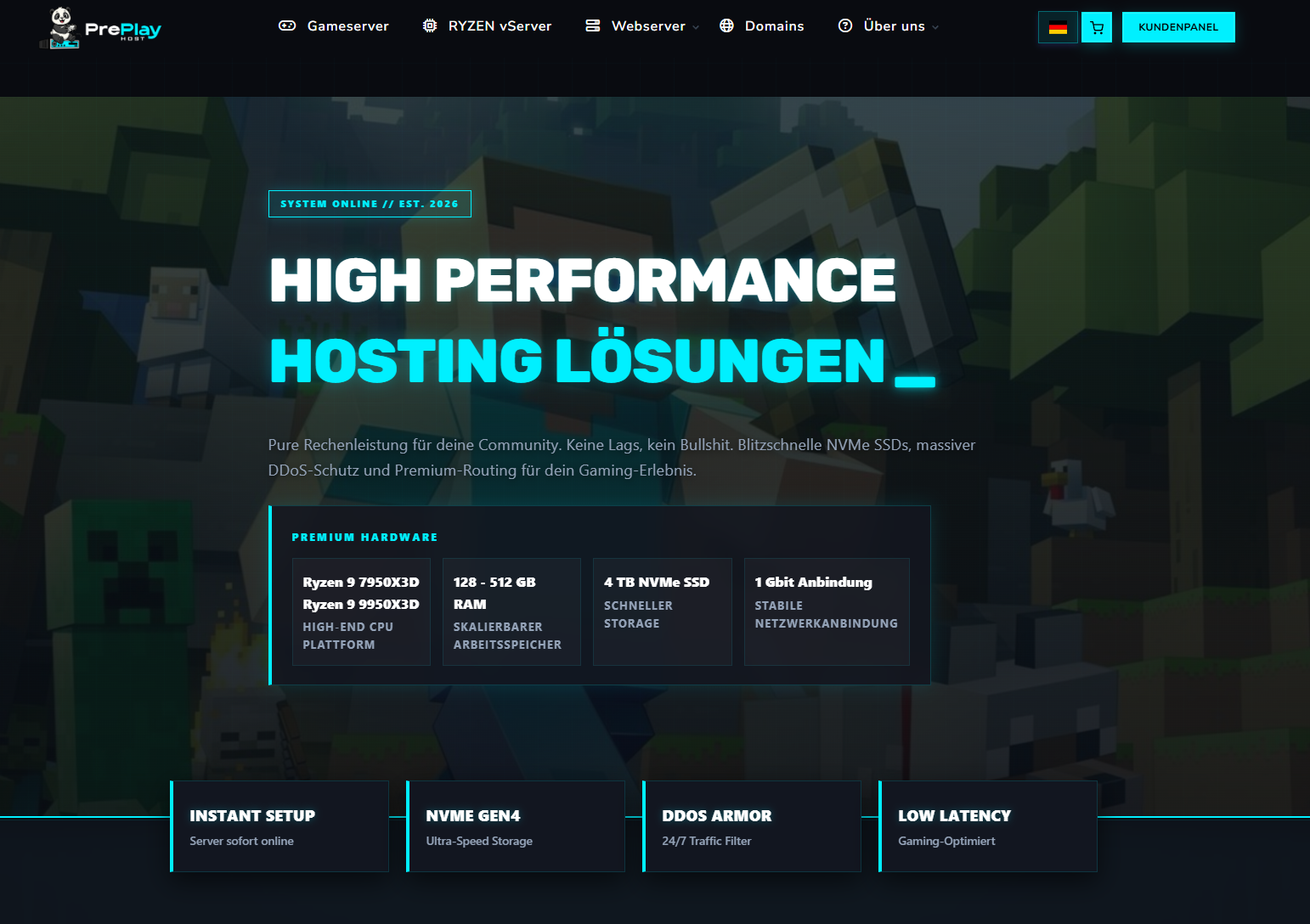 neues Webdesign